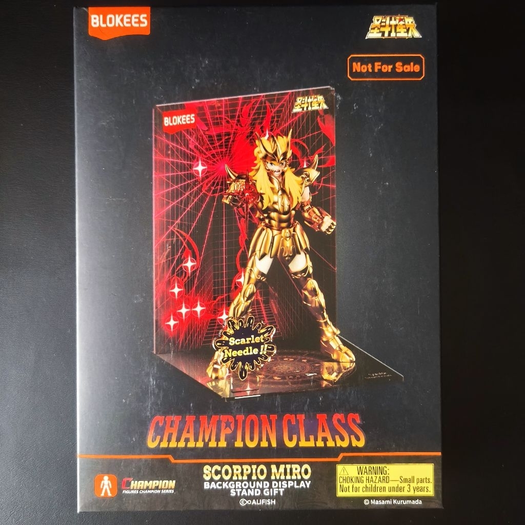 อะคลิลิค Standy Saint Seiya Blokee ของแท้