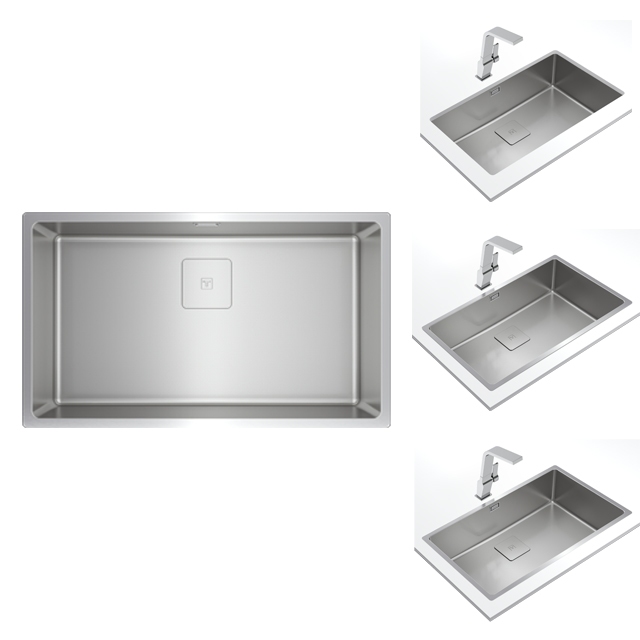 TEKA ซิงค์ล้างจาน  รุ่น FLEXLINEARS15 71.40M-XT1B Pure clean