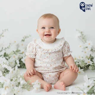Snow Owl ชุดเด็กผ้าดูดใยไผ่พรีเมียม Bamboo Premium | MagnetBric | Daisy Dream Collection
