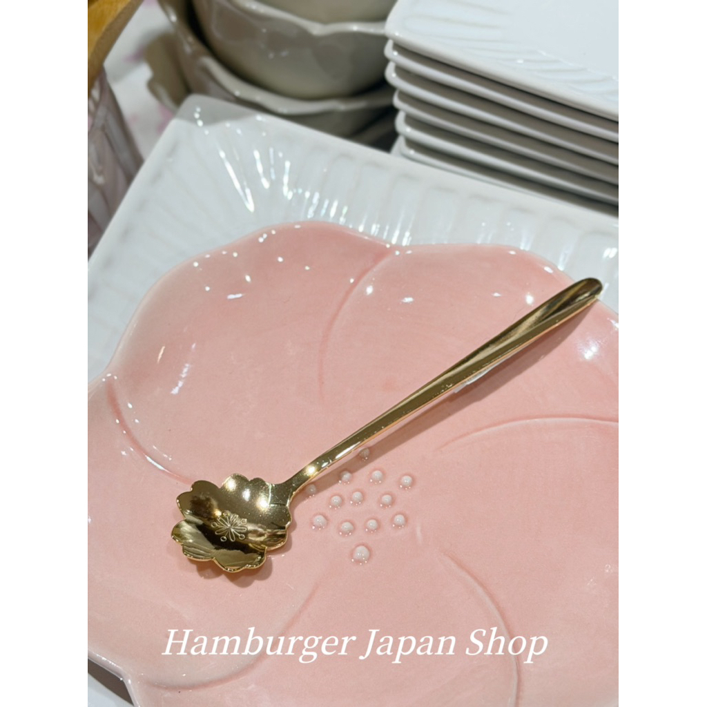 🌸 ช้อนทองซากุระ Made in Japan 🌸 จากร้าน Natural Kitchen Japan