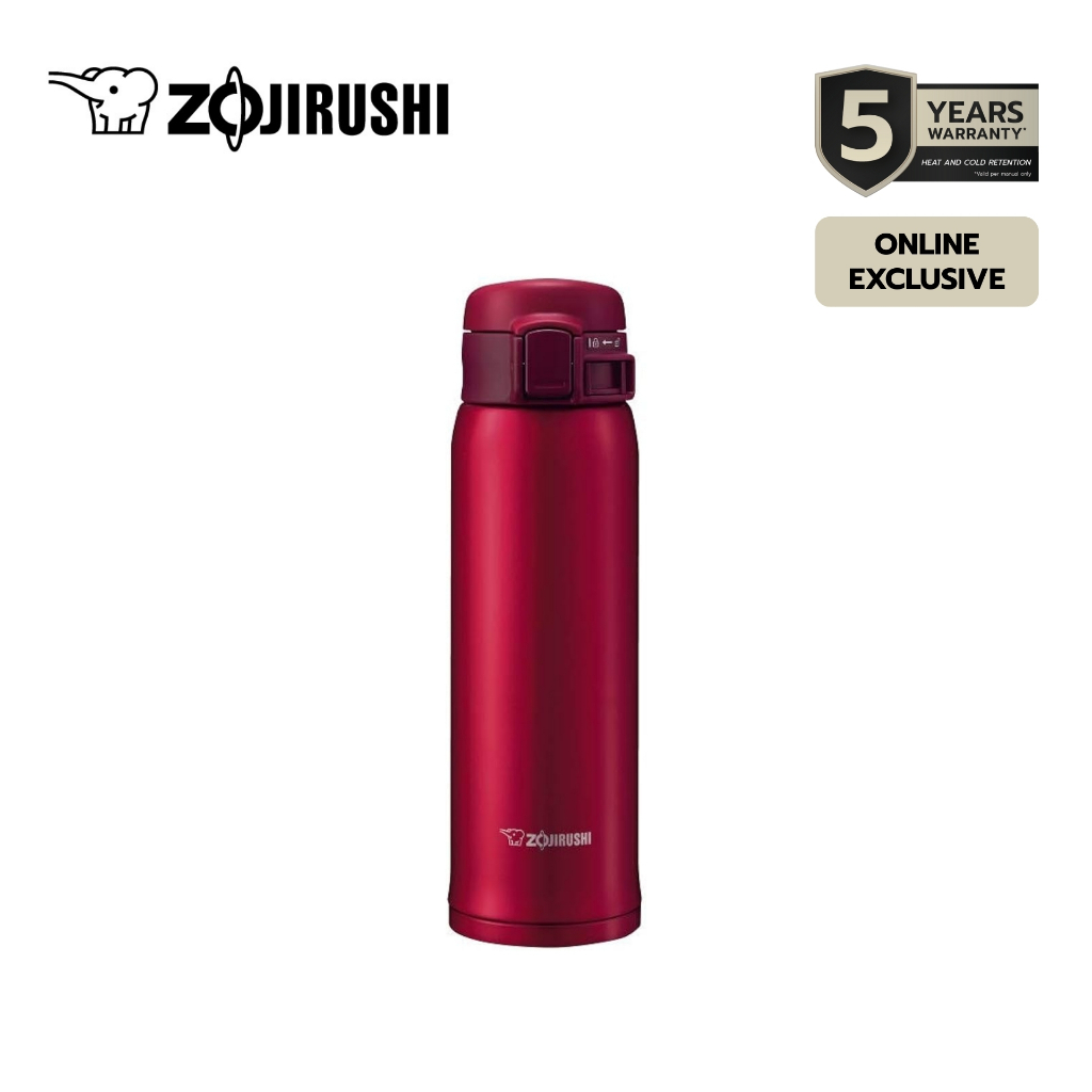 Zojirushi กระติกน้ำสุญญากาศ เก็บความร้อน/เย็น ความจุ 0.48 ลิตร รุ่น SM-SE48-RZ