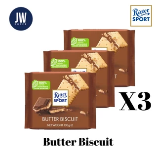 (x3) Ritter Sport ริตเตอร์ สปอร์ต 100 กรัม(g.)