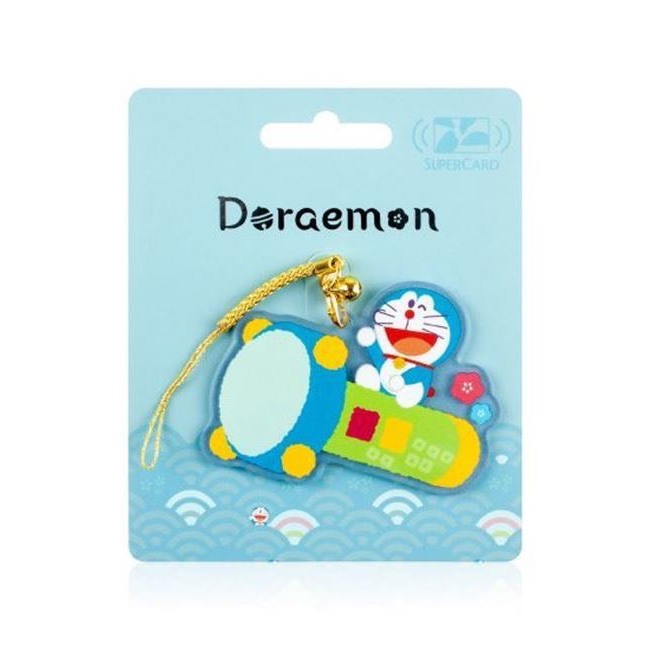 TAIWAN EASYCARD SUPERCARD : DORAEMON ไฟฉายย่อส่วน (บัตร MRT/เมล์/จ่ายค่าสินค้า) ของใหม่ ของแท้ 100%
