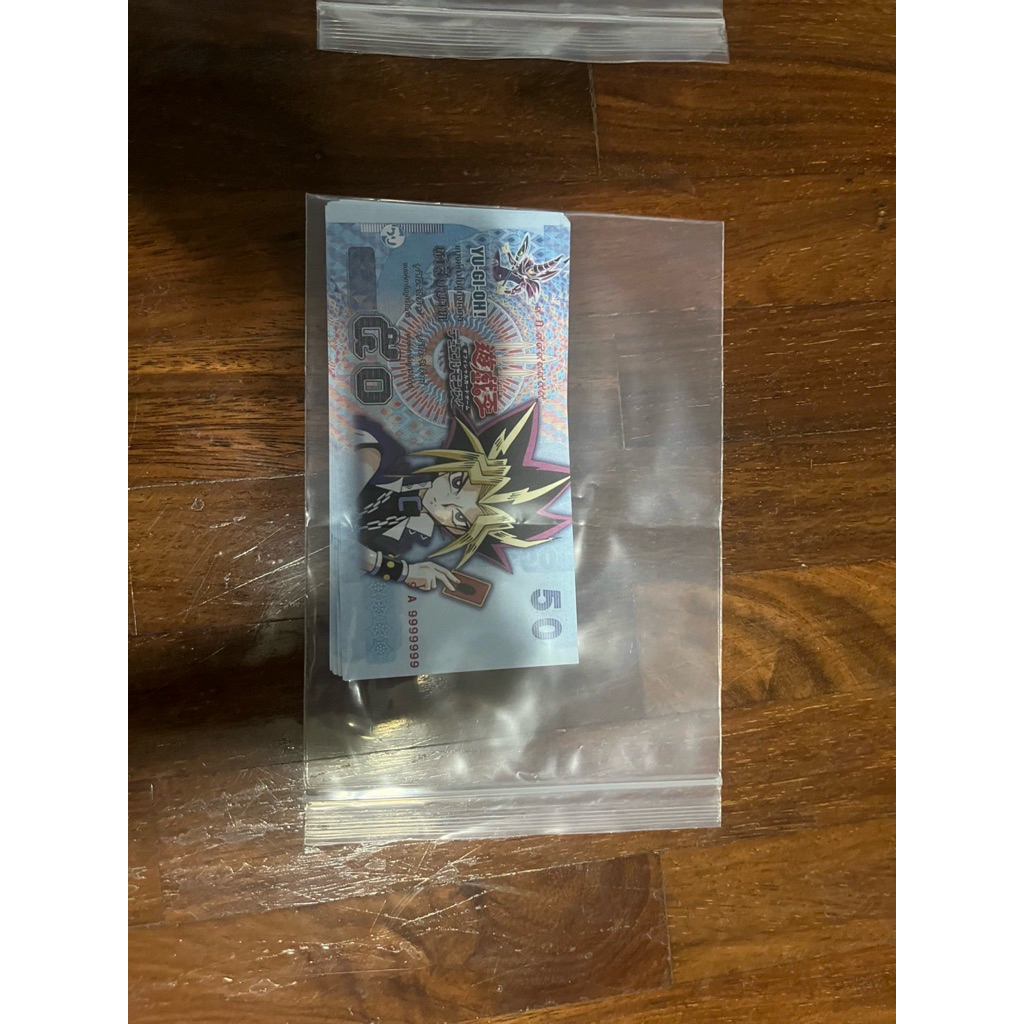 แบงก์ Yu-Gi-Oh 50 บาท ลายยูกิ มุโตะ รุ่นสะสม