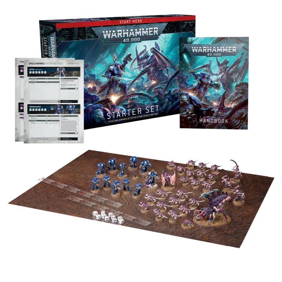 [พร้อมส่ง แยกขาย] Warhammer 40,000 Starter Set Space Marines Tyranids