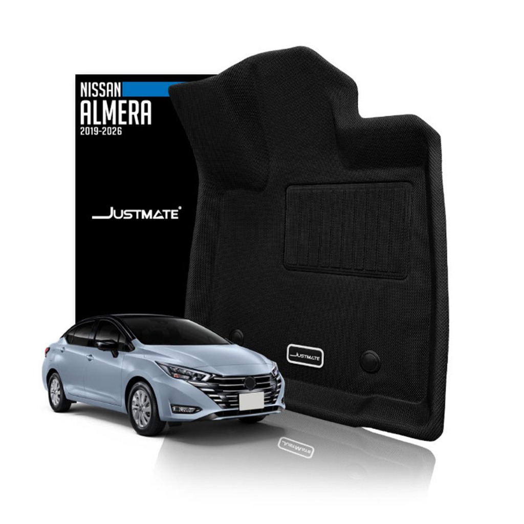 [JUSTMATE] NISSAN พรมปูพื้นรถยนต์ ALMERA 2019 - 2026