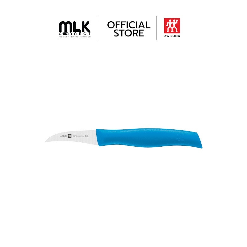 ZWILLING มีดปอกเปลือก สเตนเลสสตีล 60 มม. รุ่น Twin Grip ด้ามสี Blue N38090061