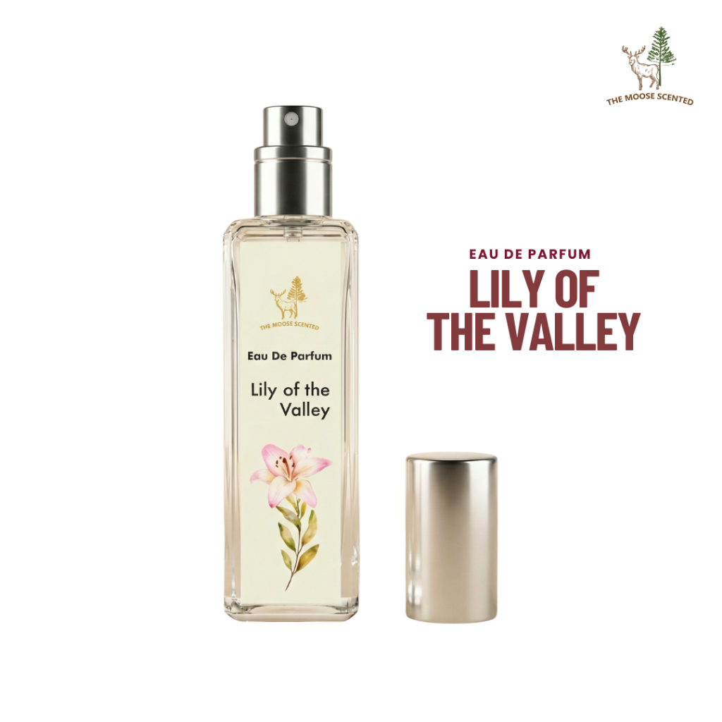 น้ำหอม EDP Lily of the Valley 35ml The Moose Scented น้ำหอมติดทน 5-8 ชม. กลิ่นดอกไม้ ผลิตในไทย ของขวัญ