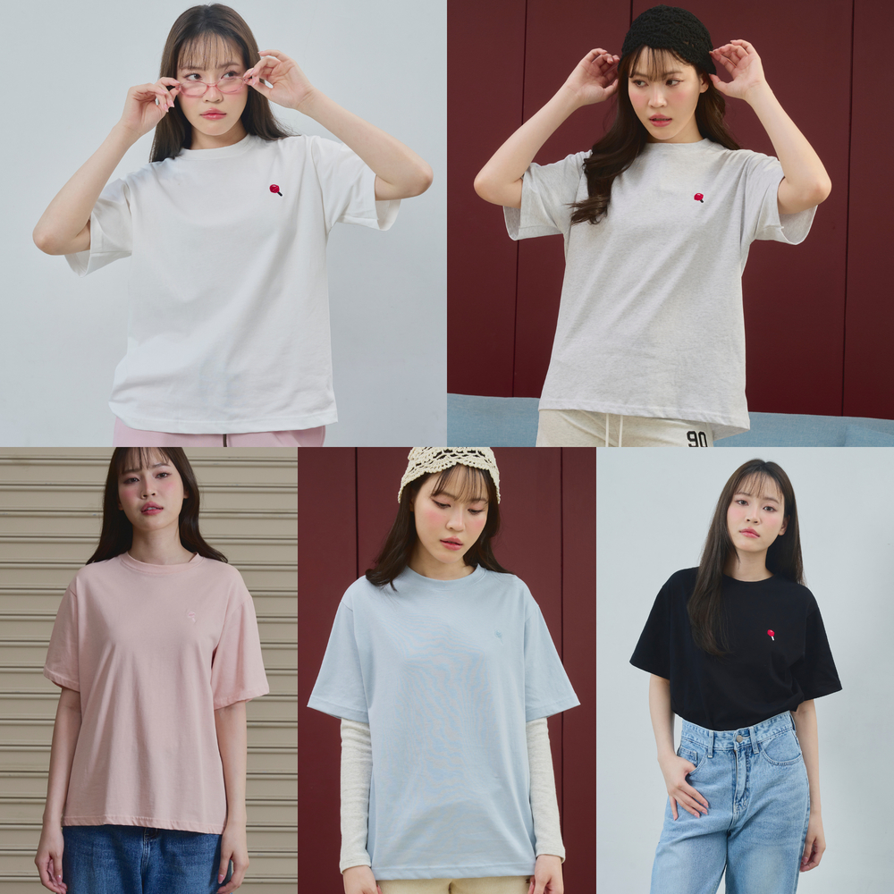Nineties Design เสื้อยืดเบสิก ทรง Oversize และ ครอป รุ่น Bub Tee