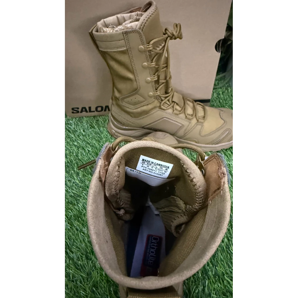 รองเท้า SALOMON จังเกิ้ลยุทธวิธี พื้นแชสซี 3D thumbnail 9