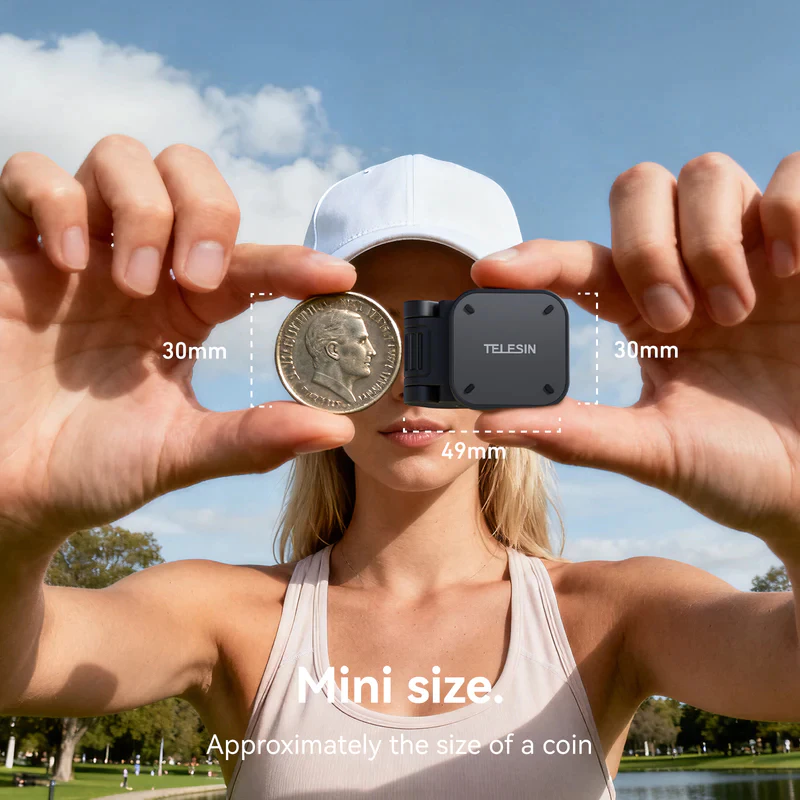 Telesin Insta360 Go Ultra Magnetic Pivot Clip คลิปหนีบแม่เหล็ก thumbnail 4