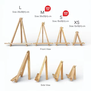ขาตั้งไม้ ขาตั้งเมนู (Wooden easel stand)