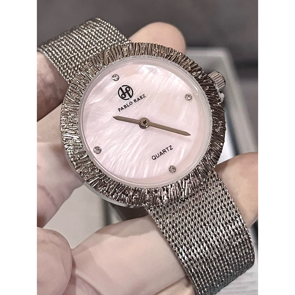 PABLO RAEZ แท้ 100% ใส่ขึ้นเครื่องไป ตปท.ได้ Stainless Steel แท้ กันน้ำ30เมตร