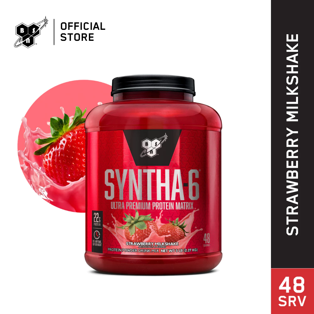 BSN Whey Protien Syntha-6 ขนาด 5lb มี 3 รสชาติ เวย์โปรตีน