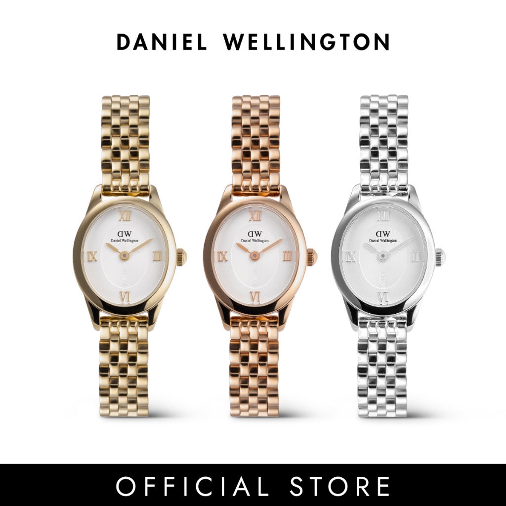 (New) Daniel Wellington Ophelia Mini White Rose Gold / Gold / Silver นาฬิกา ผู้หญิง