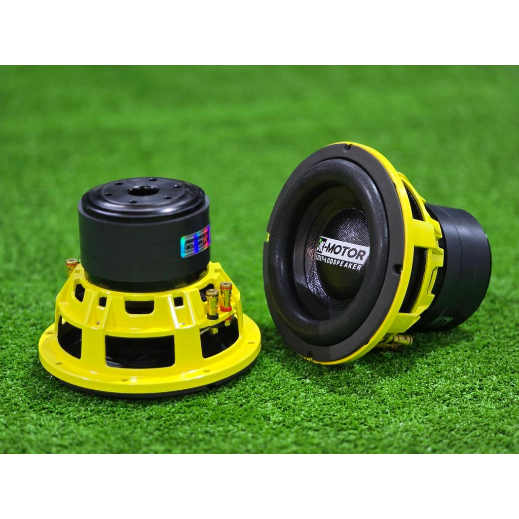 ซับ6.5นิ้ว โครงเหลือง 3ชั้น DK MOTOR 6.5” 100/3ชั้น v.49.5mm ดอกเบส ดอกซับ วูฟเฟอร์ ลำโพงซับ diy sub