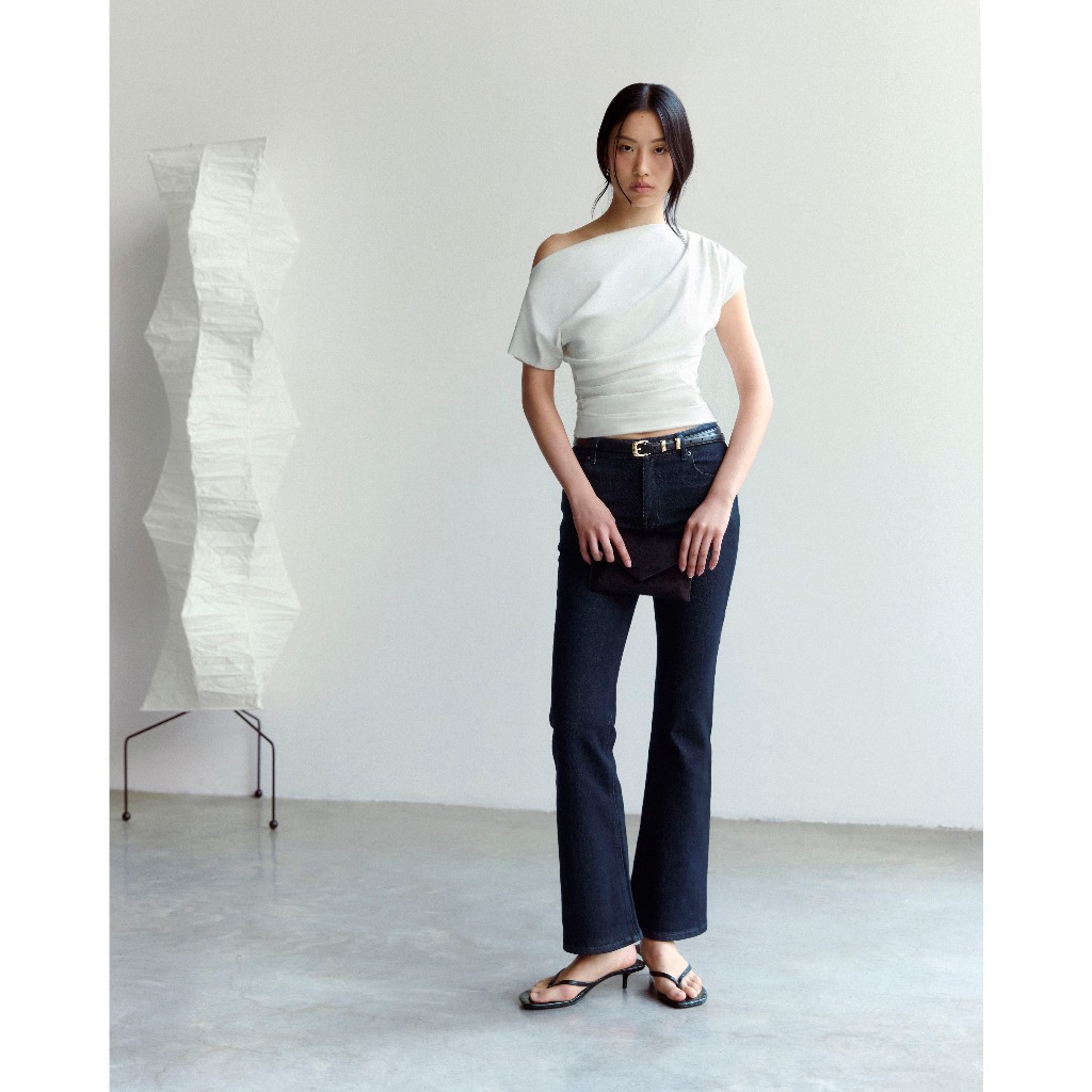 Aliotte  - Ellie Top เสื้อปาดไหล่ข้างเดียว