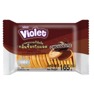 ไวโอเลตแครกเกอร์สอดไส้ครีม 165 กรัม
