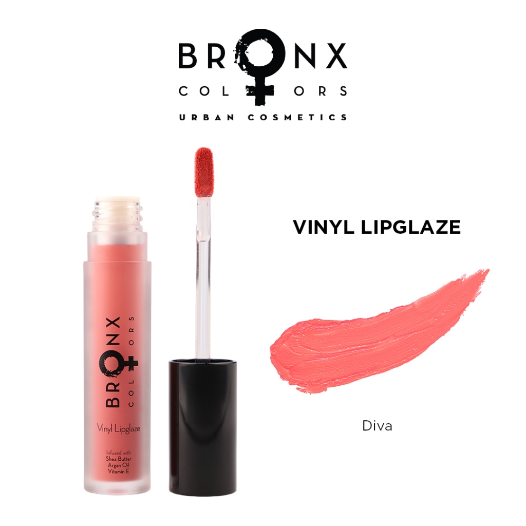 Bronx Lip Vinyl Lipglaze  ลิปลิควิดฟินิชไวนิล ฉ่ำวาว สีชัด ติดทน