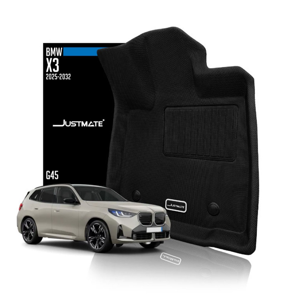 [JUSTMATE] BMW พรมปูพื้นรถยนต์ X3 G45 2025 - 2032  20d xDrive/M50 xDrive