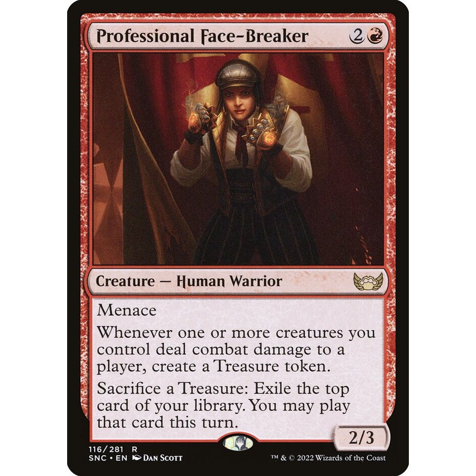 [Streets of New Capenna] - [SNC] - (R) - [Professional Face-Breaker] -  [2022]