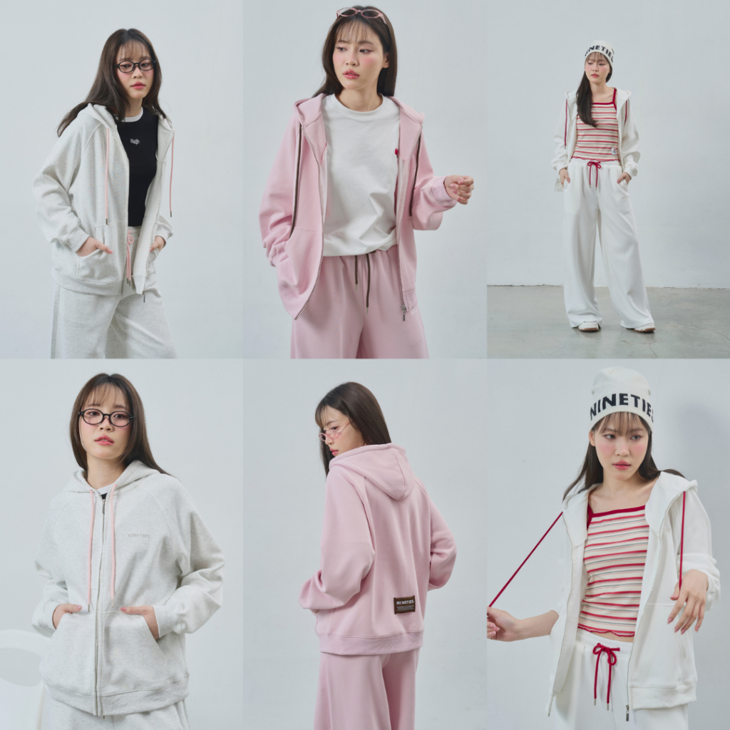 Nineties Design : Sweater Hoodie  เสื้อสเวตเตอร์  มีฮู้ด รุ่น Everyday