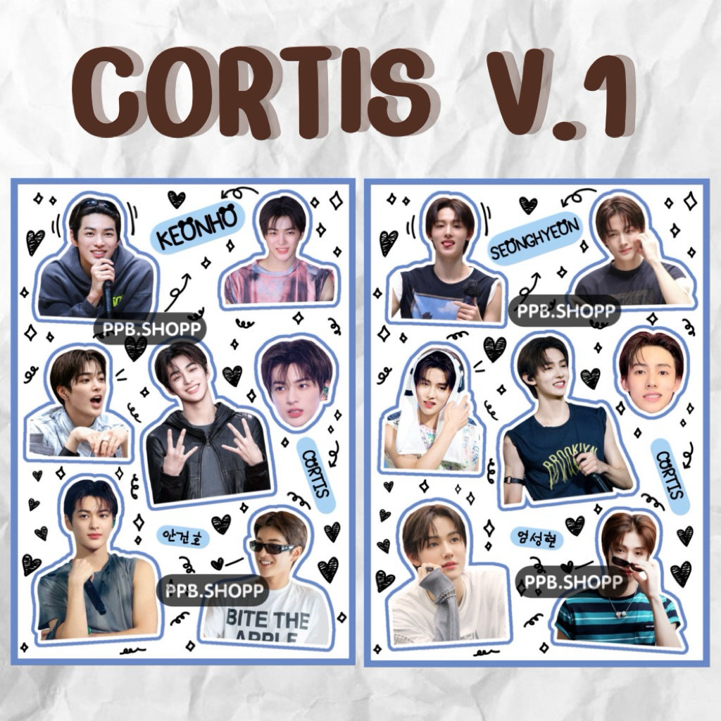 คอร์ติส V.1 สติ๊กเกอร์ “ ไม่ไดคัท “ อ่านก่อนสั่งนะคะ
