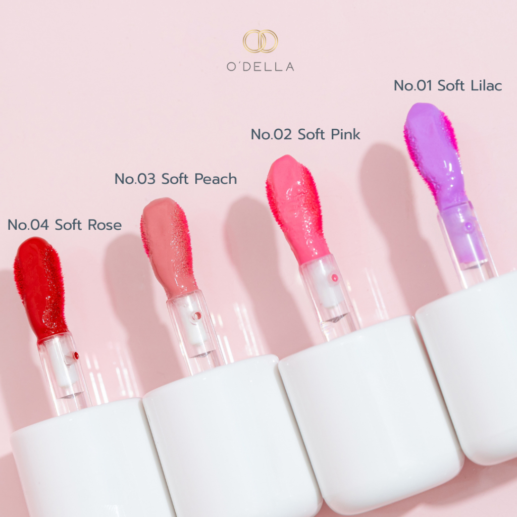 O'DELLA SOFTTINT LIQUID BLUSH ลิควิดบลัชสำหรับทาแก้ม สีสวยระเรื่อ ฟินิชฉ่ำวาว ดูเป็นธรรมชาติ