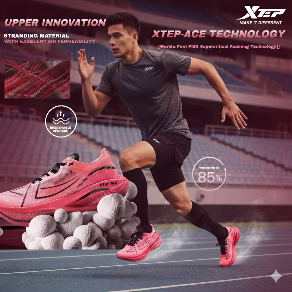 รองเท้าวิ่ง Xtep 160X 3.5 PRO สำหรับการวิ่งระยะไกล