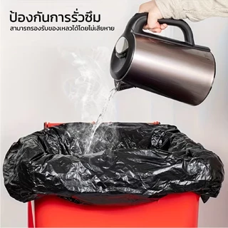 ( โปรตรุษจีน 4 แถม 4 ) ถุงขยะ 24x28 ถุงขยะกลิ่นหอม ถุงดำ ถุงขยะใบใหญ่ ถุงเก็บขี้แมว พร้อมส่ง