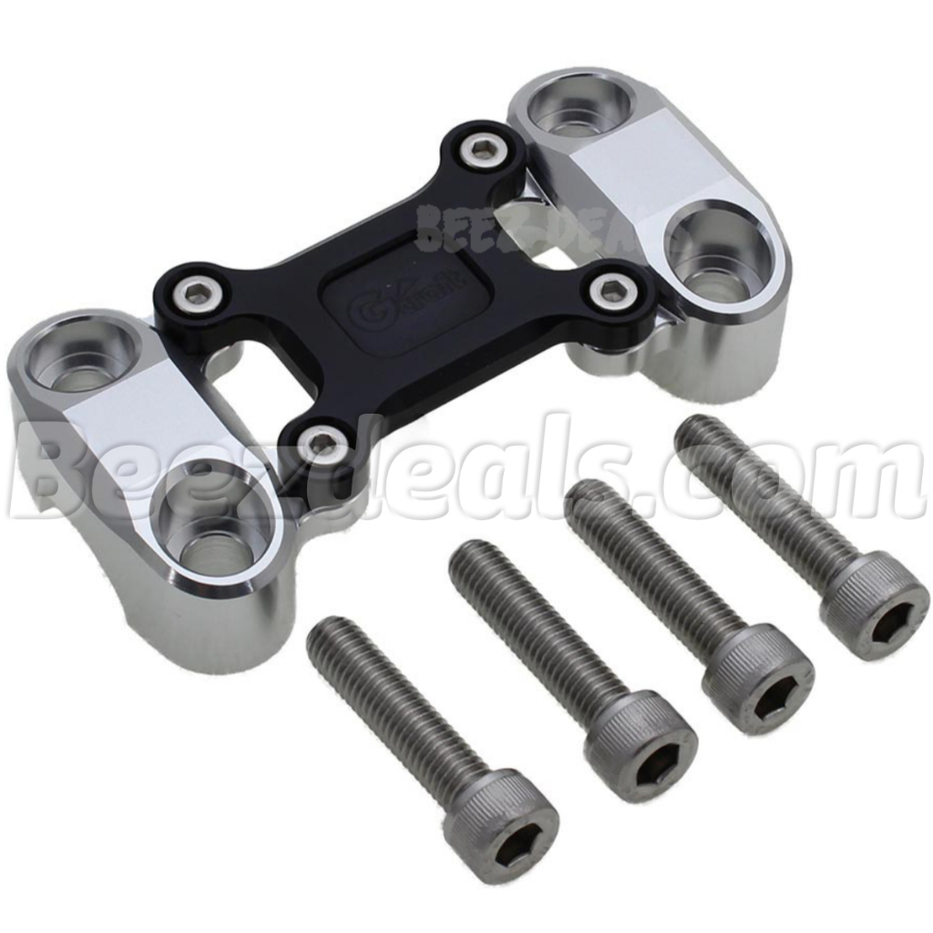 GCRAFT ตุ๊กตาแฮนด์ (เงิน) Honda Monkey 125 | CT125 | Dax 125 | MSX 125 | MSX 125 SF | Grom 125