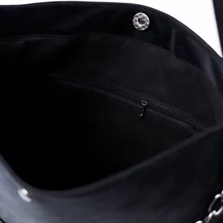URTHE - กระเป๋า หนัง PU รุ่น DRAPE SOFT LEATHER HOBO BAG