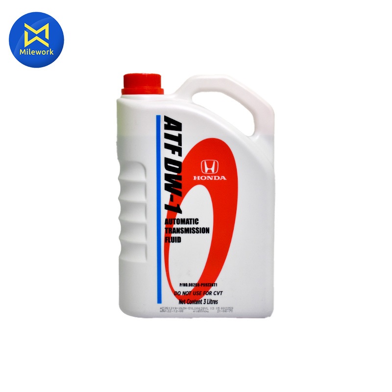 [ลูกค้าใหม่ส่วนลด 175 บาท] น้ำมันเกียร์ HONDA ATF DW1(3L) แท้ห้างHONDA (08268-P99-Z3BT1)