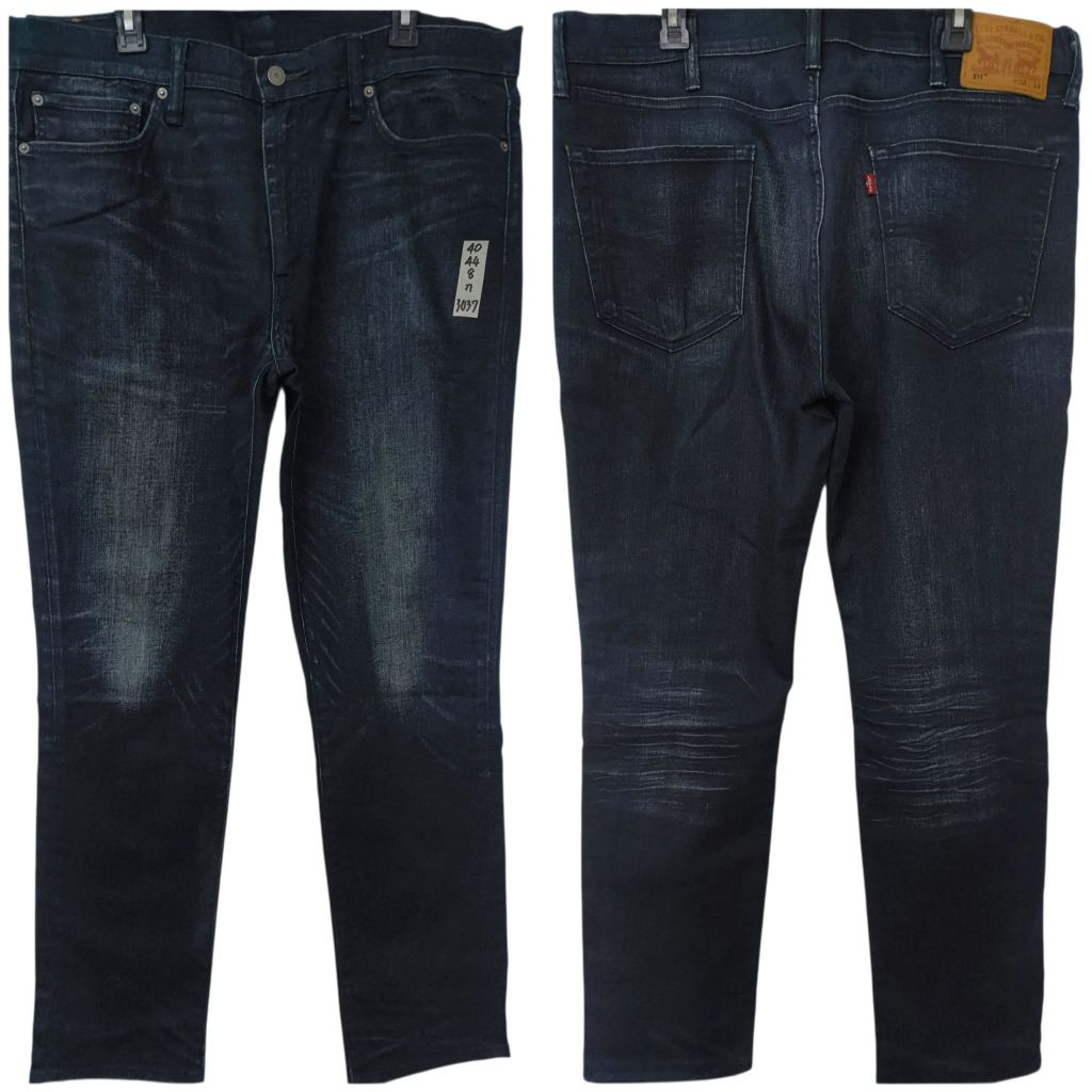 รหัส ก.3037 ลีวายรุ่น511 ตูรกี เอว40 ยาว44 ปลายขา8 ยีนส์ชายมือสอง