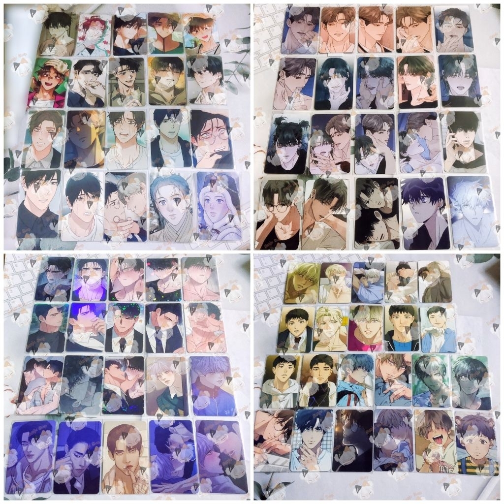 (พร้อมส่ง ส่งจ. พ. ศ.) การ์ด manhwa SAHWA dreadful night ทะเลรัตติกาล unsleep 2020 ปรารถนารักพยัคฆ์ด