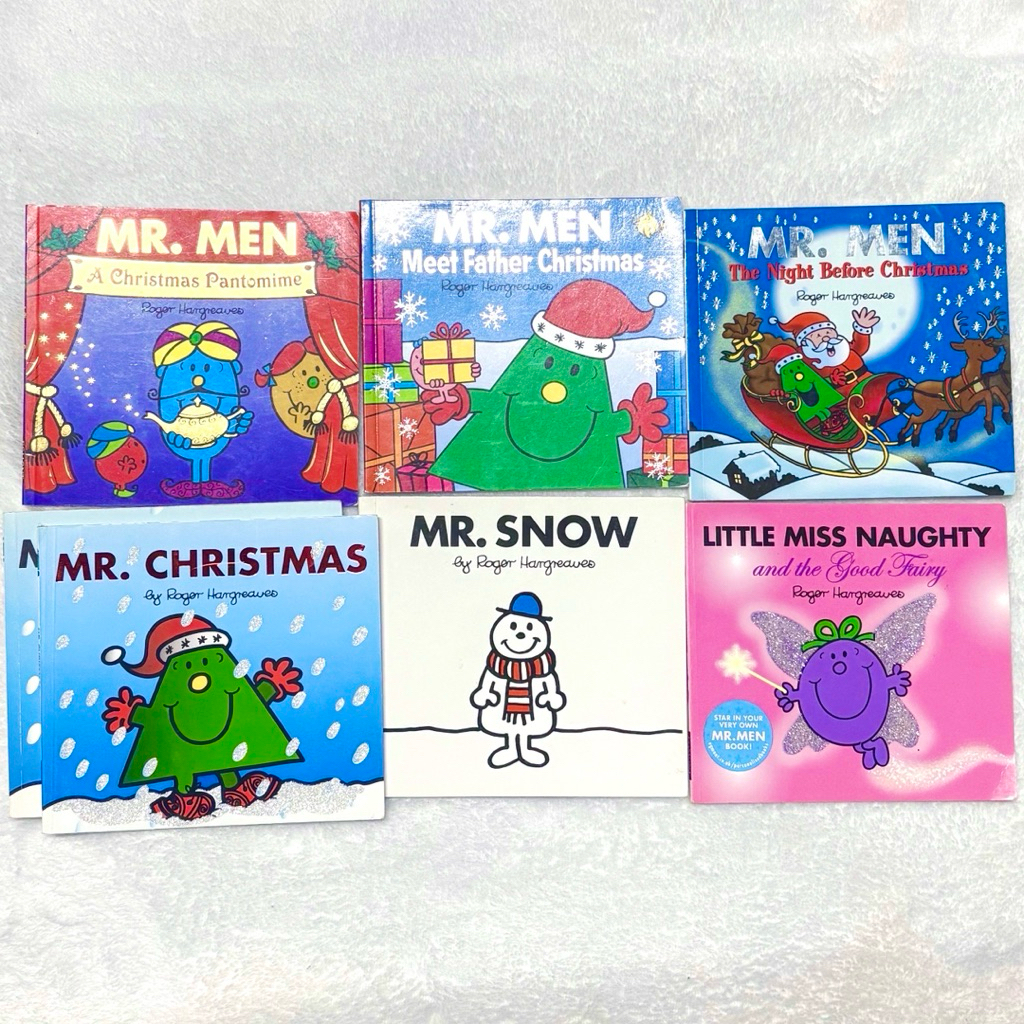 หนังสือ Mr.men / Mr.christmas / Mr.snow / Little miss