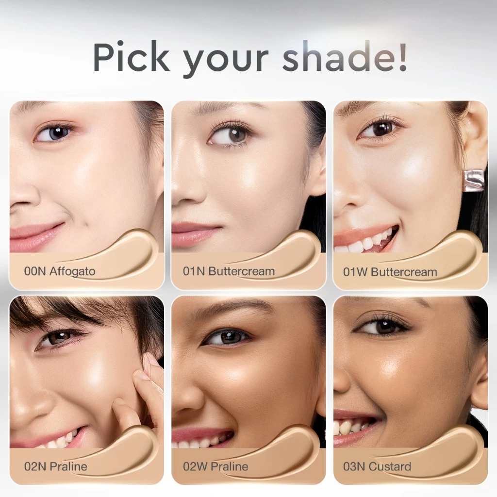 【NEW】Glad2Glow คุชชั่น ปกปิดสูง ผิวเปล่งประกาย อายุการใช้งาน 12 ชั่วโมง Perfect Cover Glow Cushion Foundation thumbnail 6