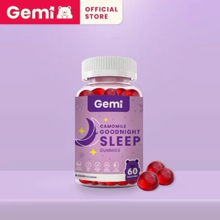 Gemi เจมมี่ กู๊ดไนท์สลีพกัมมี่ 1 กระปุก / Gemi Goodnight Sleep Gummy 1 bottles / GemiGummi