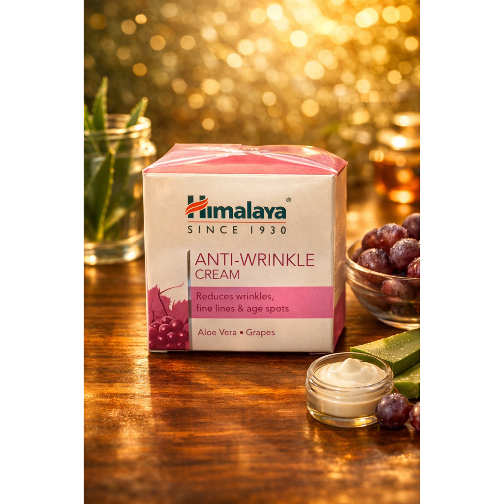 Himalaya Day/Night Cream/Anti Wrinkle/Turmeric 50 กรัม