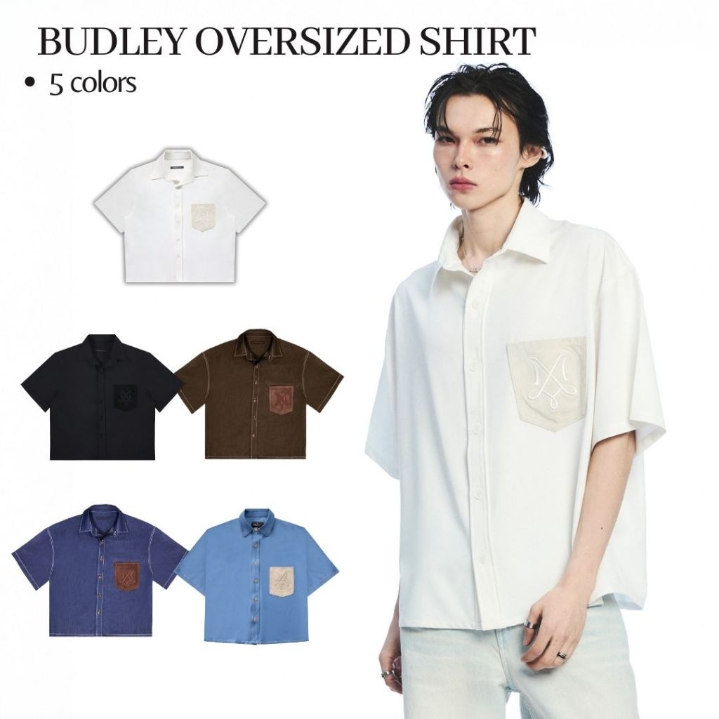 Merge Official – Budley Oversized Shirt (พร้อมส่ง) – โปรปัง