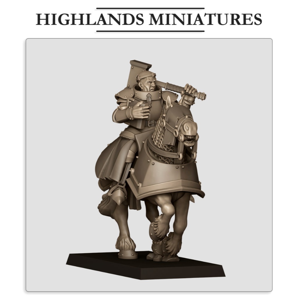 [HIGHLANDS] Sunland War Priest on Horse