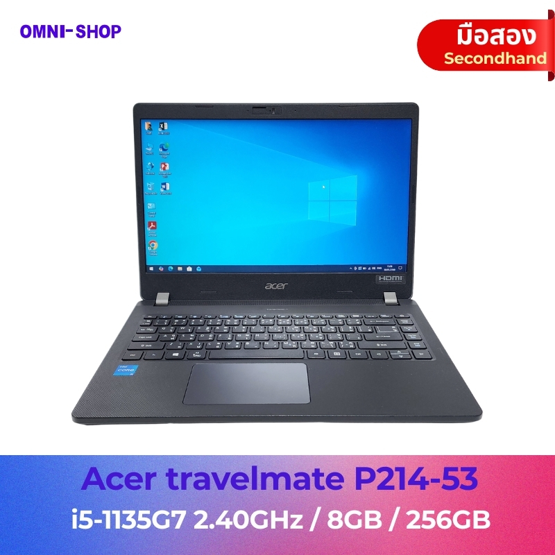 ACER TravelMate P214 Core i5 1135G7 2.40GHZ มือสอง