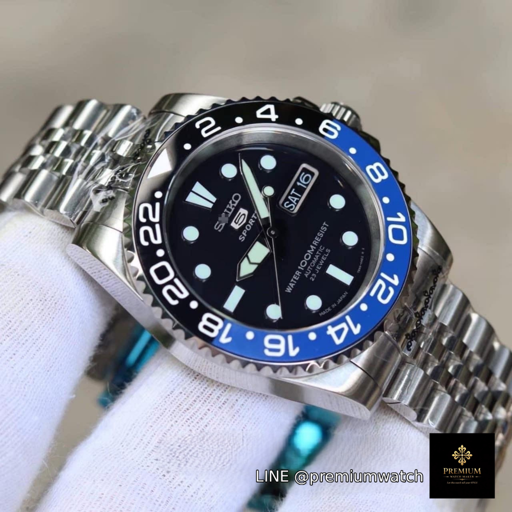 Premium Watch Batman Submarine สายJubilee Snzf15 ที่สุดของ rare item