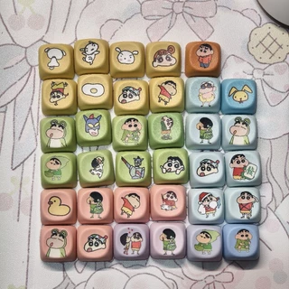 MOA1U ปุ่มคีย์แคปน่ารักแบ่งขายสุ่มลาย Keycaps MOA ลายพิเศษน่ารักๆ ฟรีกล่องใส่คีย์แคป
