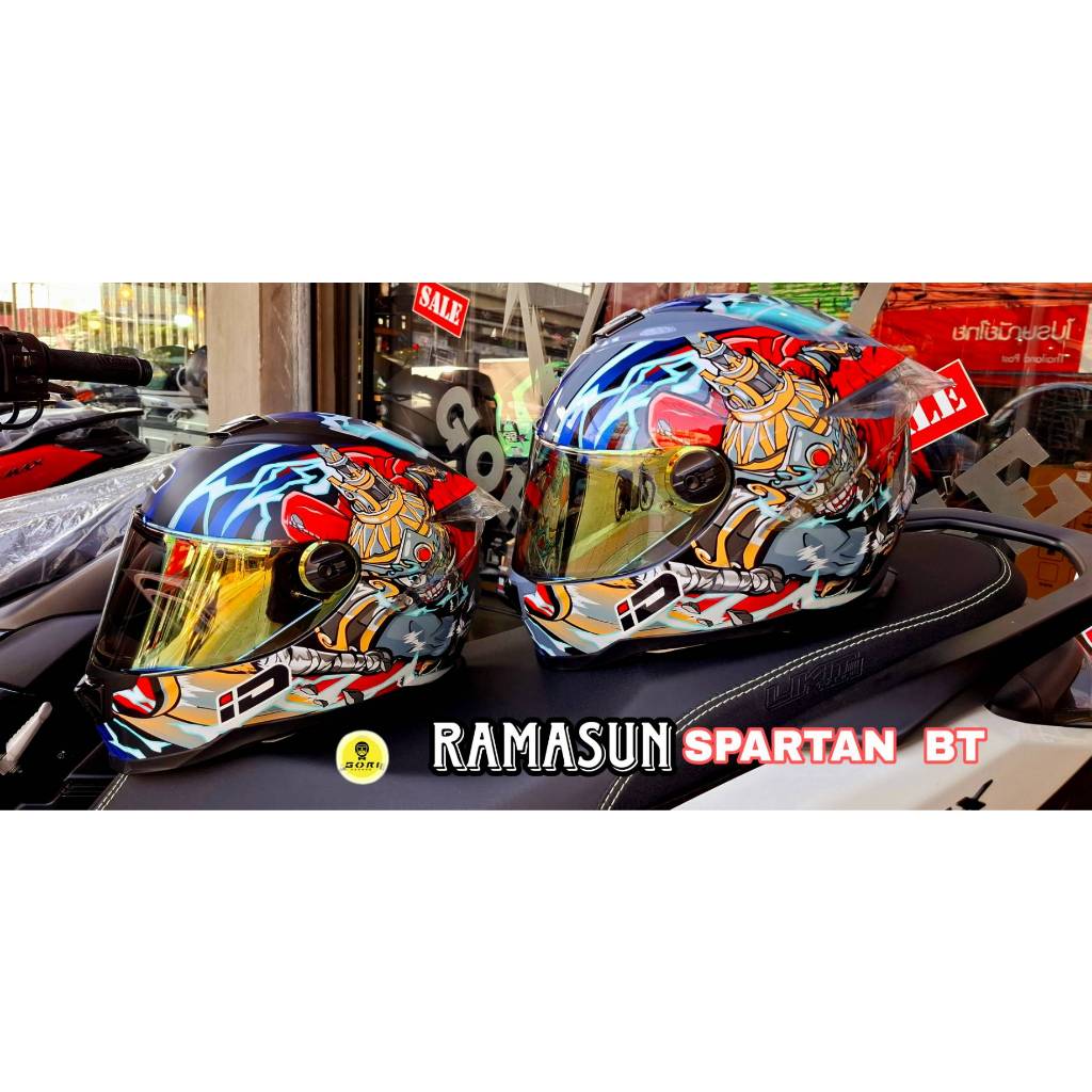 หมวกกันน็อคเต็มใบ ID SPARTAN BT FK-S7 RAMASUN