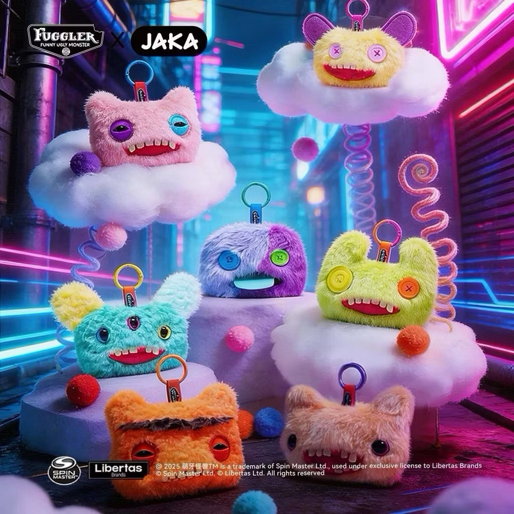 The JAKA Fang Monster: Lab Escape Project Series 1จุ่ม 1กล่อง- Fang Monster Plush Doll Shopping Bag ราคา ถูกที่สุด ดีลบีเคเค