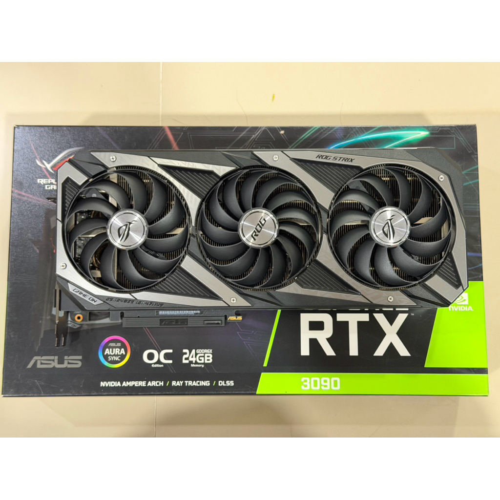 RTX3090 24GB ROG STRIX OC GAMING มือสอง (มีของพร้อมส่ง)