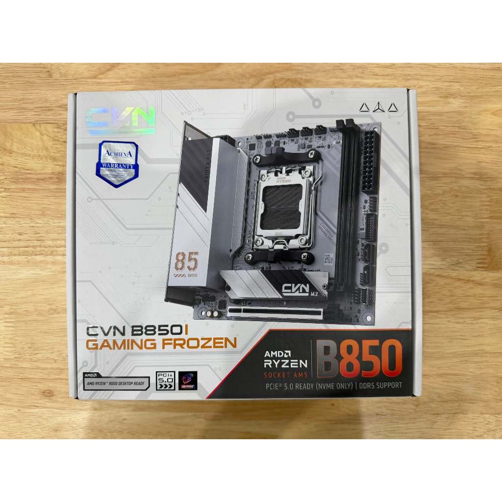MAINBOARD COLORFUL CVN B850I GAMING FROZEN V14 (AM5)(DDR5)(ITX) เมนบอร์ดมือสอง ครบกล่อง ใช้งานปกติ ป