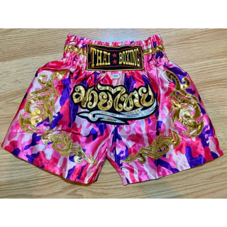 กางเกงมวยลายทหาร เด็ก-ผู้ใหญ่ ส่งไวส่งทุกวัน For kids - For adults มี 3 สี Muay Thai Shorts