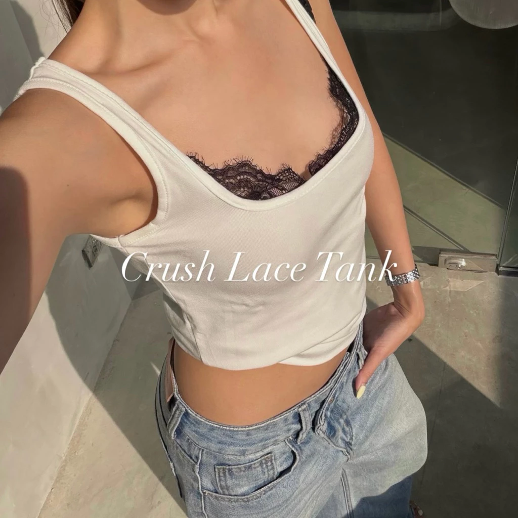 JARIN | CRUSH LACE TANK